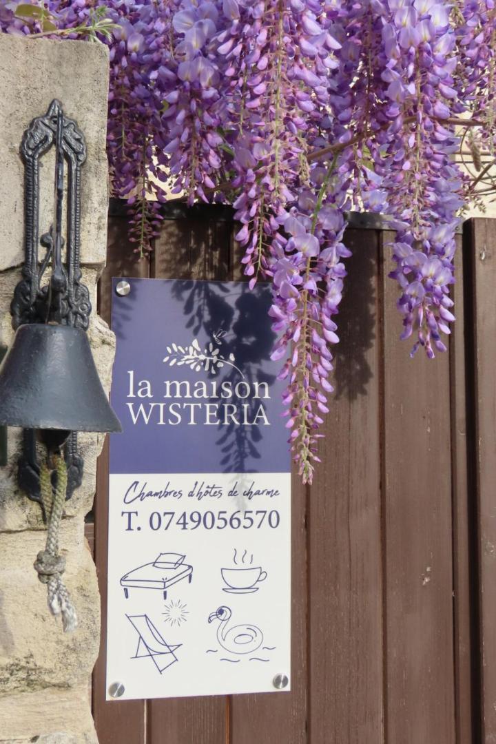 La Maison Wisteria Saint-Pantaleon-les-Vignes Exterior photo